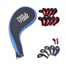 10PCS Golf Club Head Cover Iron Putter Headcover Protect Set Number Printed